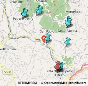 Mappa Via Gaetano Di Marzo, 83010 Tufo AV, Italia (2.553)