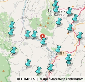 Mappa Via Gaetano Di Marzo, 83010 Tufo AV, Italia (5.623)