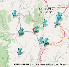 Mappa Via Gaetano Di Marzo, 83010 Tufo AV, Italia (4.37133)