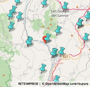 Mappa Via Gaetano Di Marzo, 83010 Tufo AV, Italia (5.6825)