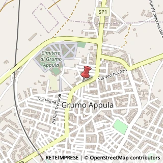 Mappa Via Vincenzo Rella, 43, 70025 Grumo Appula, Bari (Puglia)