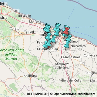 Mappa Strada Comunale del Barone, 70020 Binetto BA, Italia (10.423)