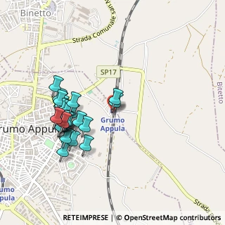 Mappa Strada Comunale del Barone, 70025 Grumo Appula BA, Italia (0.51379)