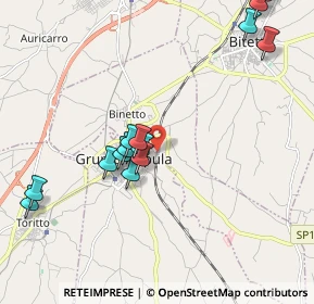 Mappa Strada Comunale del Barone, 70025 Grumo Appula BA, Italia (2.29143)