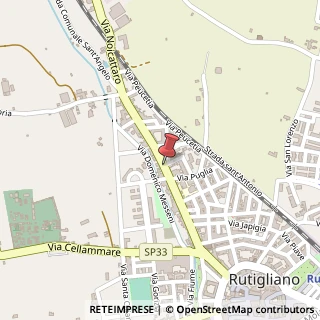 Mappa Via Noicattaro,  100, 70018 Rutigliano, Bari (Puglia)