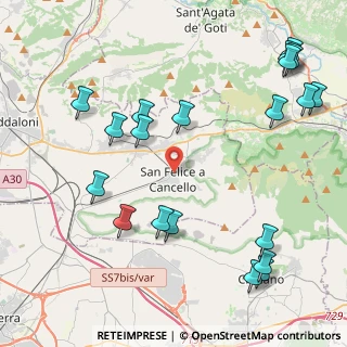 Mappa Via Giuseppe Alberti, 81027 San Felice a Cancello CE, Italia (5.7425)