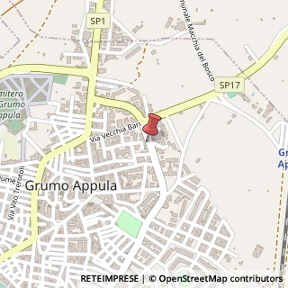 Mappa Via della repubblica 98, 70025 Grumo Appula, Bari (Puglia)