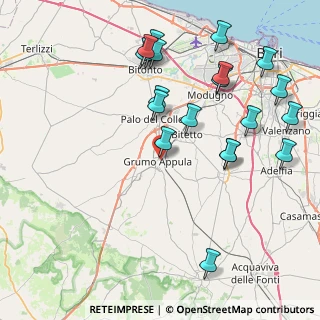 Mappa Via della Repubblica, 70025 Grumo Appula BA, Italia (10.0245)