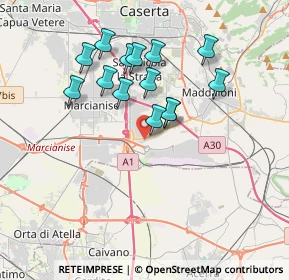 Mappa S.p.335 km27, 81025 Marcianise CE, Italia (3.435)