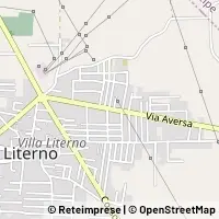 Map Villa Literno