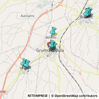 Mappa Via Lorenzo Servedio, 70025 Grumo Appula BA, Italia (2.41083)