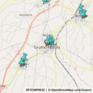 Mappa Via Lorenzo Servedio, 70025 Grumo Appula BA, Italia (3.44133)