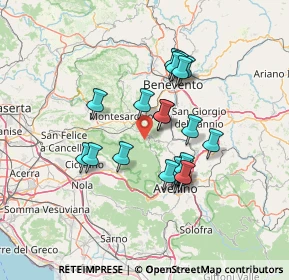 Mappa Via Piano, 82017 Pannarano BN, Italia (12.2825)