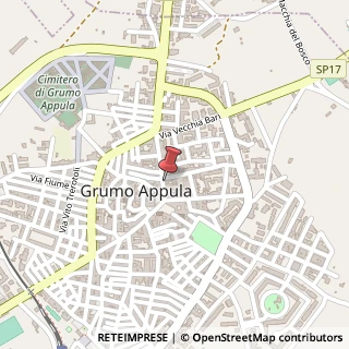 Mappa Corso Umberto I, 17, 70025 Grumo Appula, Bari (Puglia)