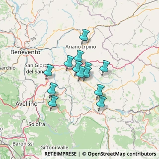 Mappa Via taverna bianca, 83040 Frigento AV, Italia (10.01308)