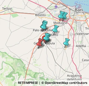 Mappa Corso Umberto I, 70025 Grumo Appula BA, Italia (4.45417)