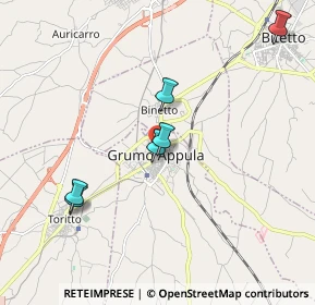 Mappa Corso Umberto I, 70025 Grumo Appula BA, Italia (3.18636)