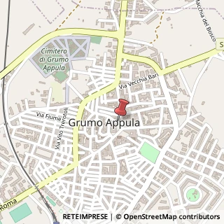 Mappa Piazza Aldo Moro, 16, 70025 Grumo Appula, Bari (Puglia)