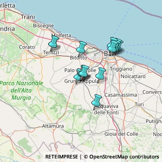 Mappa Via G. Lupis, 70025 Grumo Appula BA, Italia (11.96143)