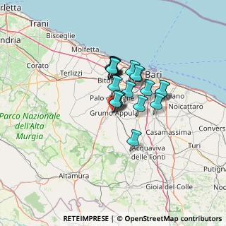 Mappa Via Giovanni Scippa, 70025 Grumo Appula BA, Italia (9.2635)