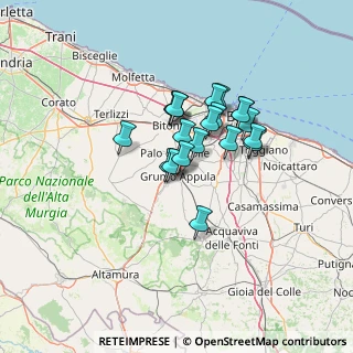 Mappa Via Giovanni Scippa, 70025 Grumo Appula BA, Italia (10.492)