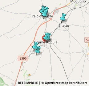 Mappa Via Imbriani, 70025 Grumo Appula BA, Italia (3.67545)