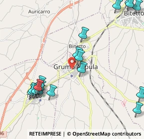 Mappa Via Imbriani, 70025 Grumo Appula BA, Italia (3.045)