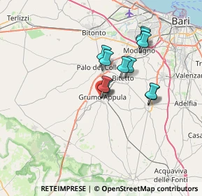 Mappa Via Imbriani, 70025 Grumo Appula BA, Italia (5.93182)