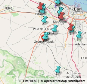 Mappa Via G. Lupis, 70025 Grumo Appula BA, Italia (10.049)
