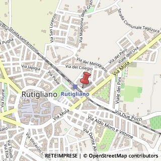 Mappa Via Viale dell'Uva, 1b, 70018 Rutigliano, Bari (Puglia)