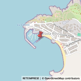 Mappa Porto Isola Rossa, 07038 Trinità d'Agultu e Vignola, Olbia-Tempio (Sardegna)