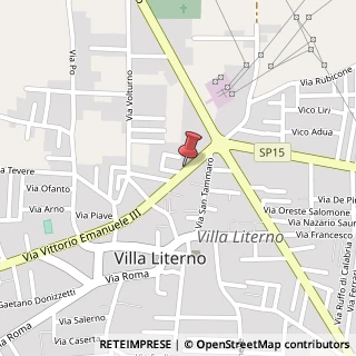 Mappa Via Vittorio Emanuele III', 40, 81039 Villa Literno CE, Italia, 81039 Villa Literno, Caserta (Campania)