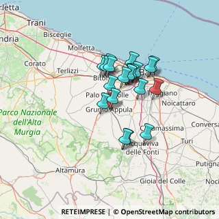Mappa Via Serg. F. Vero, 70025 Grumo Appula BA, Italia (11.0065)