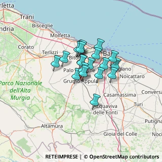 Mappa Via Serg. F. Vero, 70025 Grumo Appula BA, Italia (9.304)