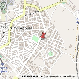 Mappa Via Salvemini Gaetano, 2, 70025 Grumo Appula, Bari (Puglia)