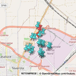 Mappa Area Operativa, 81030 Teverola CE, Italia (0.7635)