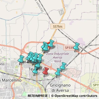 Mappa Area Operativa, 81030 Teverola CE, Italia (1.989)