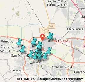 Mappa Area Operativa, 81030 Teverola CE, Italia (3.3275)