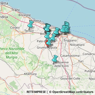 Mappa Via Francesco Gentile Soldato, 70025 Grumo Appula BA, Italia (12.4175)