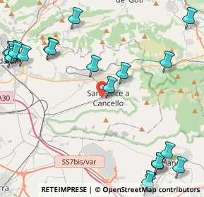 Mappa Via Croccella Santa, 81027 San Felice A Cancello CE, Italia (6.588)