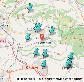 Mappa Via Croccella Santa, 81027 San Felice A Cancello CE, Italia (4.80571)