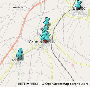 Mappa Via Soldato Michele Mitarotonda, 70025 Grumo Appula BA, Italia (2.09143)