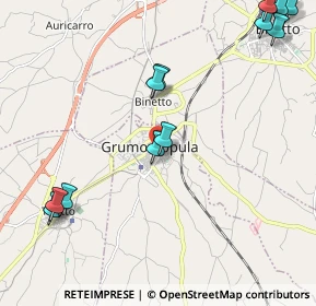 Mappa Via Soldato Michele Mitarotonda, 70025 Grumo Appula BA, Italia (3.07923)