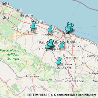 Mappa Largo Fratelli Rosselli, 70025 Grumo Appula BA, Italia (11.45077)