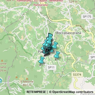 Mappa Via Rampe Fontana, 82017 Pannarano BN, Italia (0.30769)