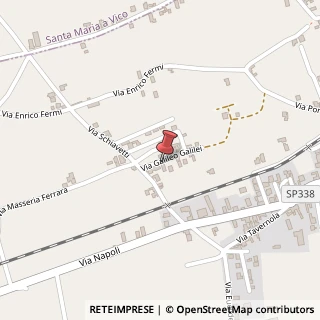 Mappa Via Galileo Galilei, 14, 81027 San Felice a Cancello, Caserta (Campania)
