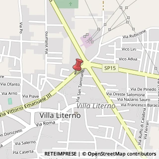 Mappa Via Vittorio Emanuele III', 15, 81039 Villa Literno, Caserta (Campania)