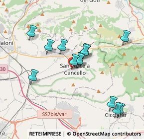 Mappa Via Crocella Santa, 81027 San Felice A Cancello CE, Italia (3.81077)