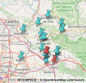 Mappa Via Crocella Santa, 81027 San Felice A Cancello CE, Italia (6.7195)