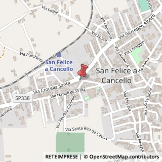 Mappa Via Santa Crocella, 48, 81027 San Felice a Cancello, Caserta (Campania)